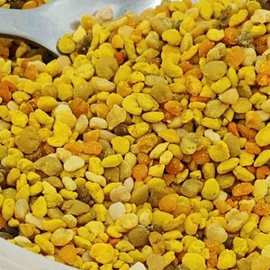 Bee Pollen ~ 8 oz / 4 oz/ 2 oz  Fresh Mississippi Pollen ~ Really Raw Honeybee Pollen ~ Wildflower Pollen _ Superfood Bee Bread