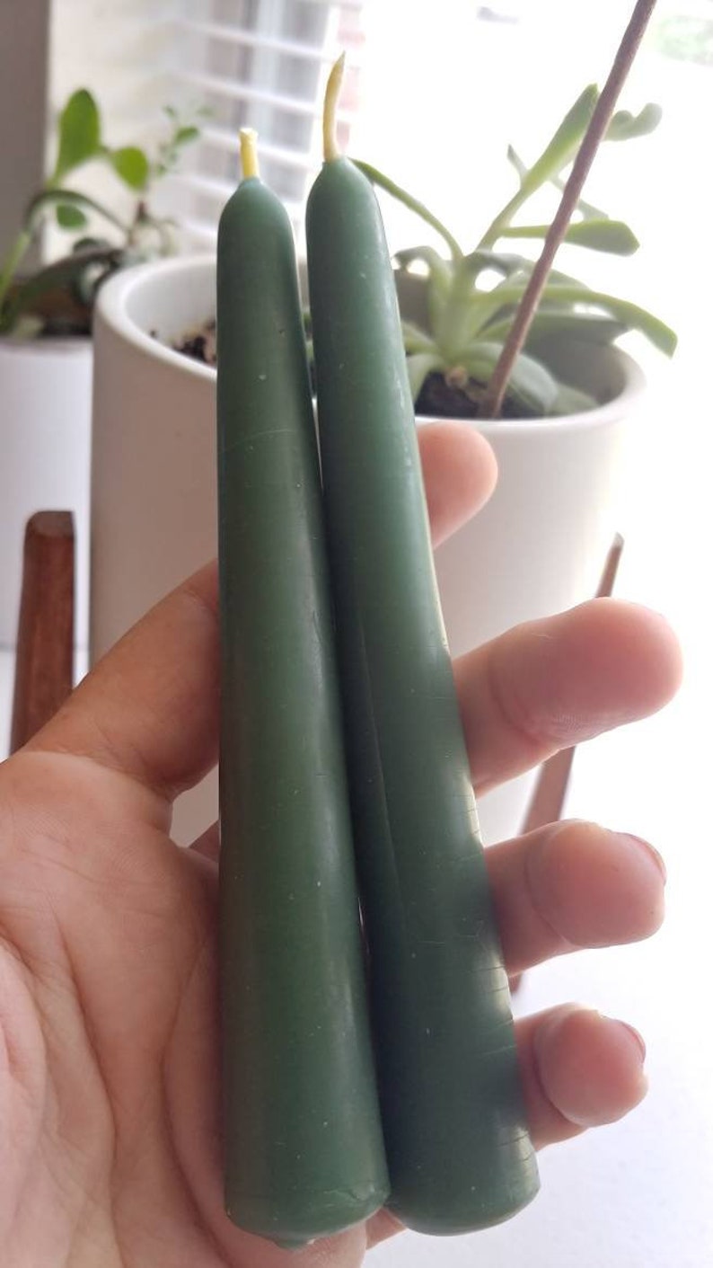 Small Beeswax Candles Beeswax Tapers 6 inch Taper Set Etsy