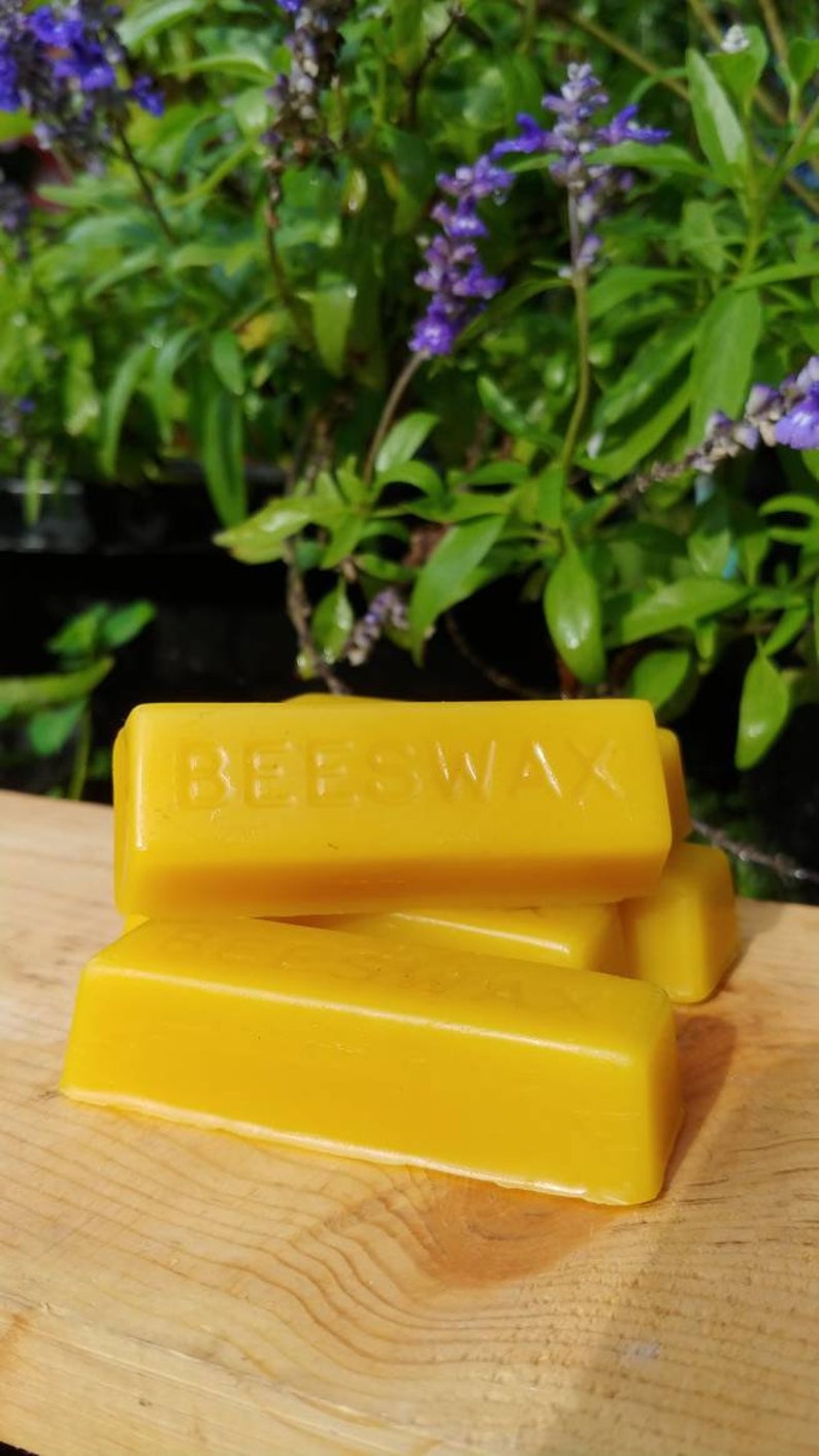 Organic Beeswax Pure Premium Bees Wax Bar 1 oz Wax Bar Beeswax Wraps Refresher Crafter's Beeswax Bar immagine 4