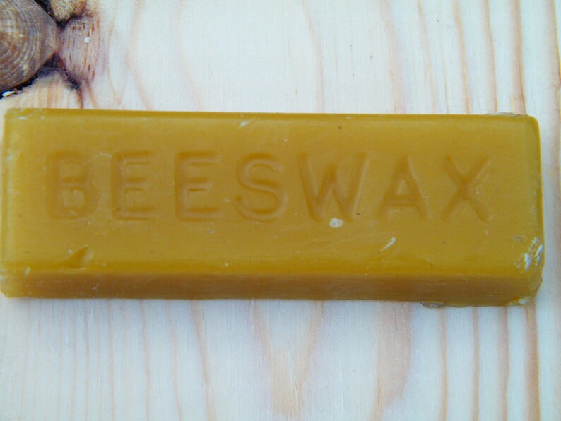 Organic Beeswax Pure Premium Bees Wax Bar 1 oz Wax Bar Beeswax Wraps Refresher Crafter's Beeswax Bar immagine 5