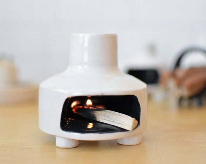 Handmade Ceramic Chimney Incense Burner / Made to Order - Etsy