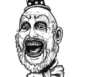 Captain Spaulding - 1000 Corpses Rob Zombie Art Print