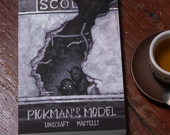 Illustrated "Pickman's Model" by H.P. Lovecraft and Max Martelli