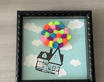 Pixar Up Shadow Box