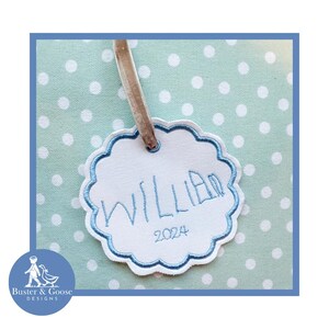 Personalized Handwriting Christmas Ornament | Custom Keepsake in Your Child’s Handwriting
