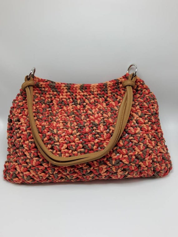Variegated Crochet Purse