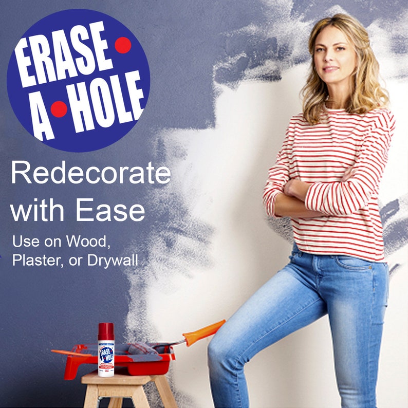 Eraseahole A Quick and Easy Solution to Fill the Holes in Your Walls