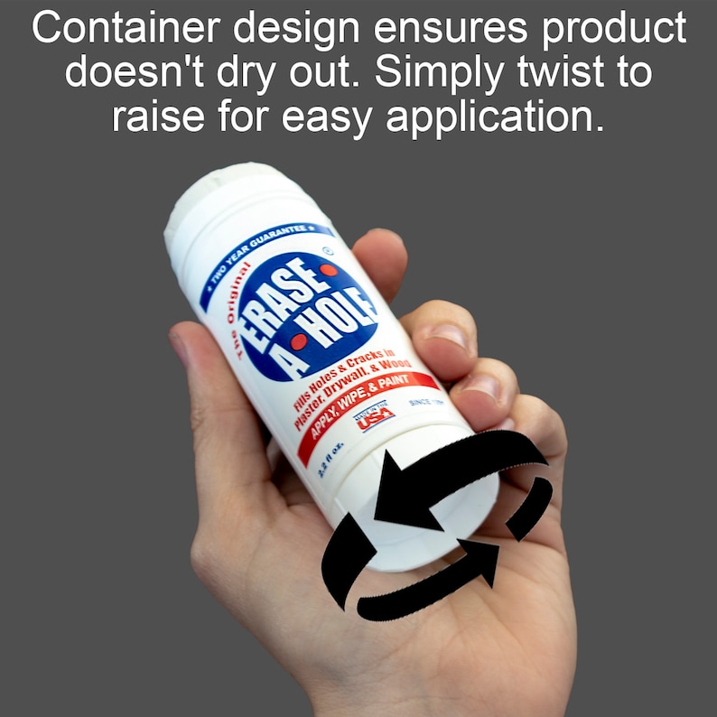Eraseahole A Quick and Easy Solution to Fill the Holes in Your Walls