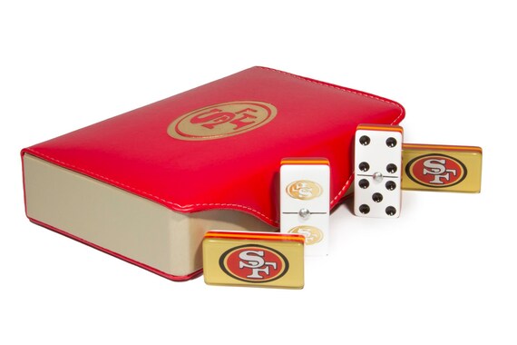 San Francisco 49ers Jumbo Domino Double Six 5 Coats 100 Etsy