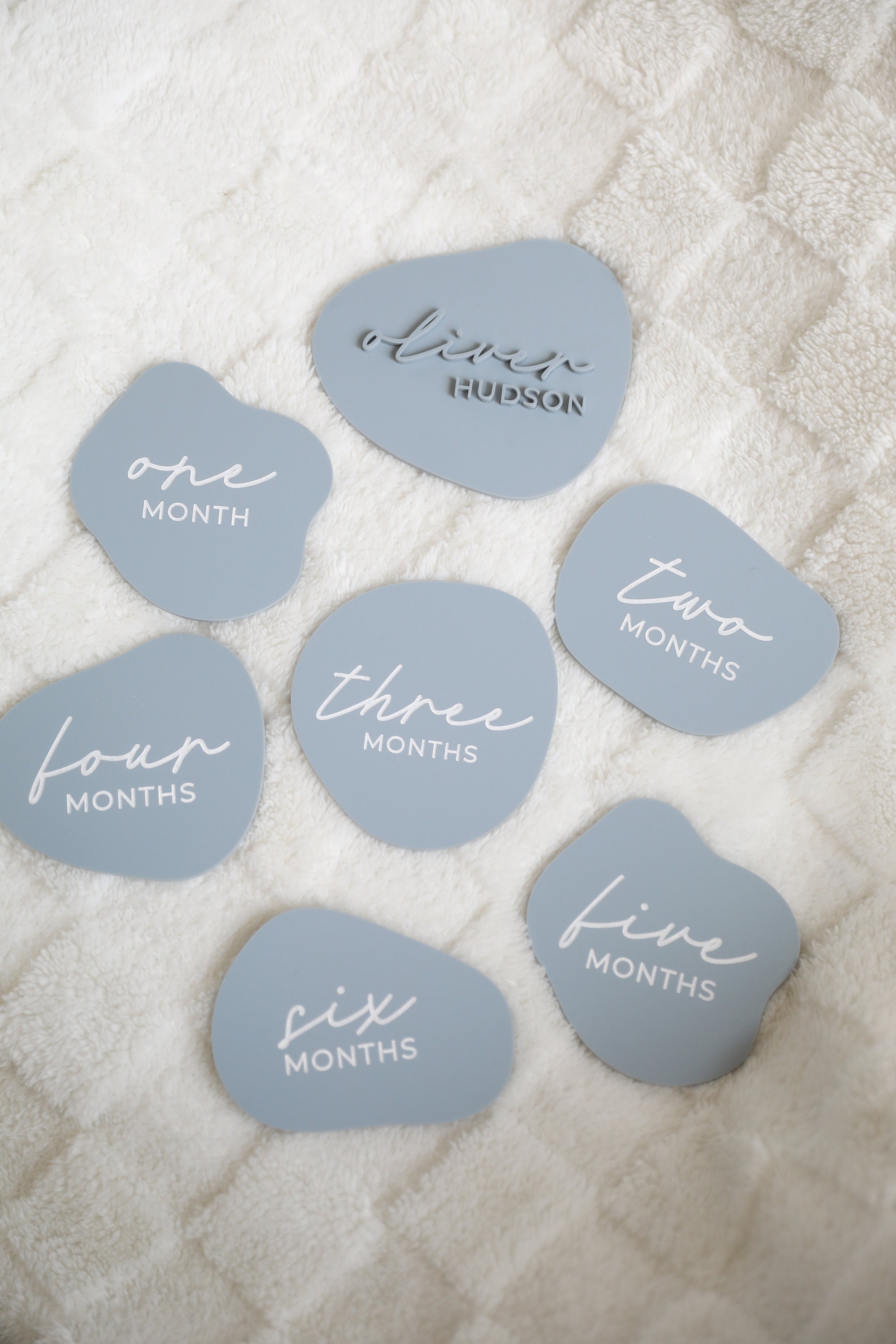 Acrylic Baby Milestone Discs: Monthly Photo Prop, Birth Announcement - Etsy