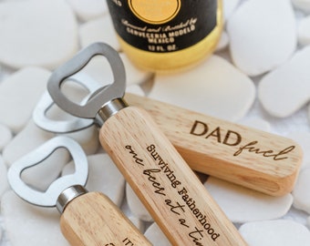 Personalized Bottle Opener| Wood Beer Opener | Beer Opener | Gift for Dad | Drink Opener | Birthday Gift for him | Wood Drink Opener|