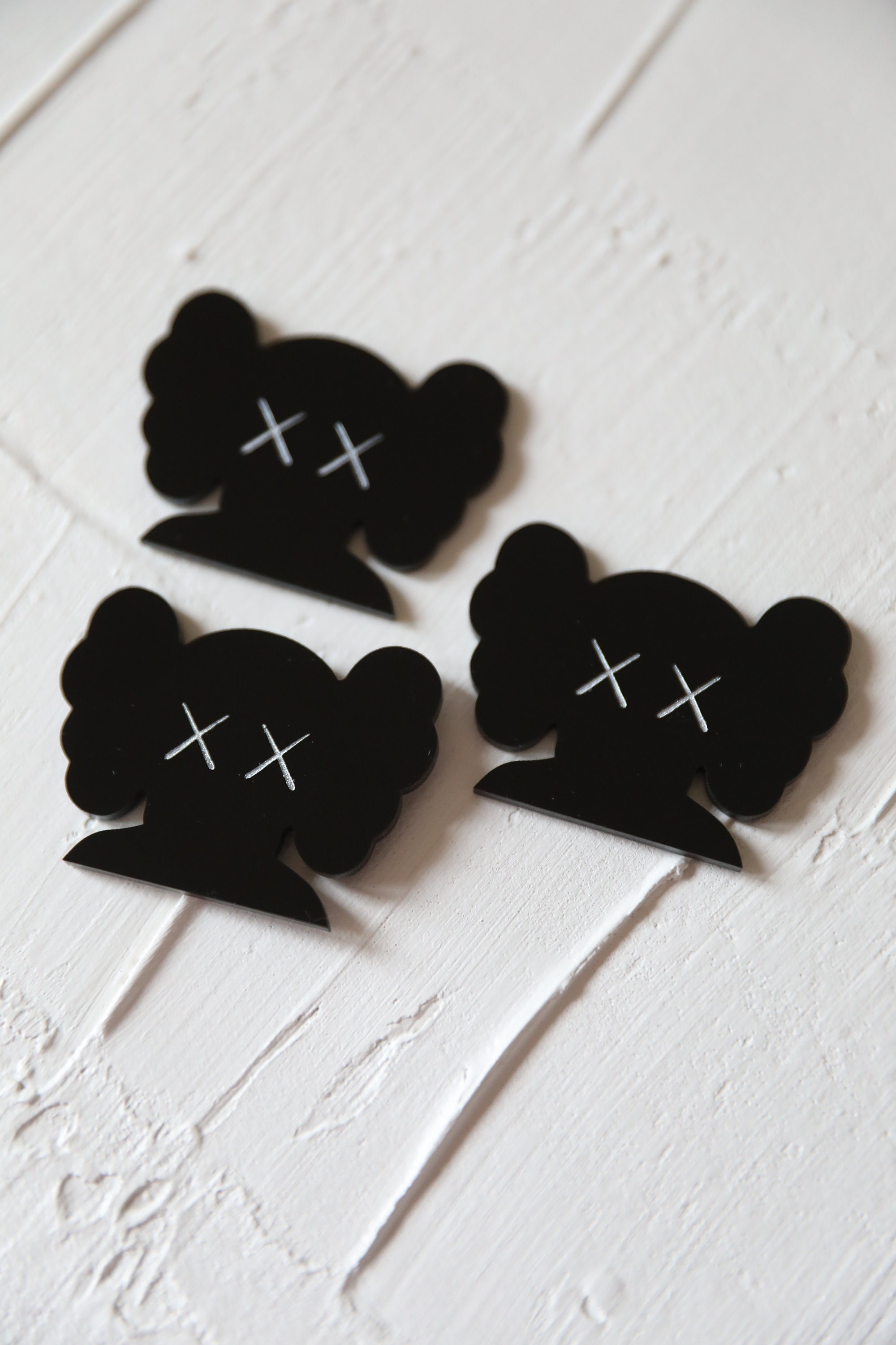 KAWS Inspired Acrylic Cupcake Topper: Party Dessert Decor - Etsy