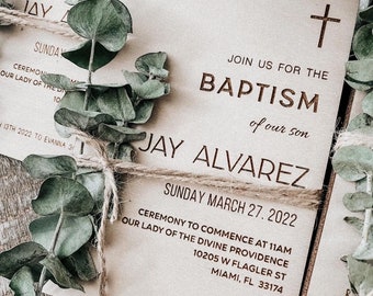 Wooden Invitations | Save the date | Personalized Invitations | Bridal Shower | Baby Shower | Birthday | Baptism