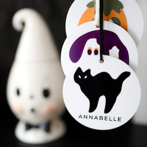 Halloween Tag | Gift Tags | Backpack Tags | Tags | Acrylic Tags | Holiday Tags | Boo Bag | Boo Tag | Sufar Cookie Tag