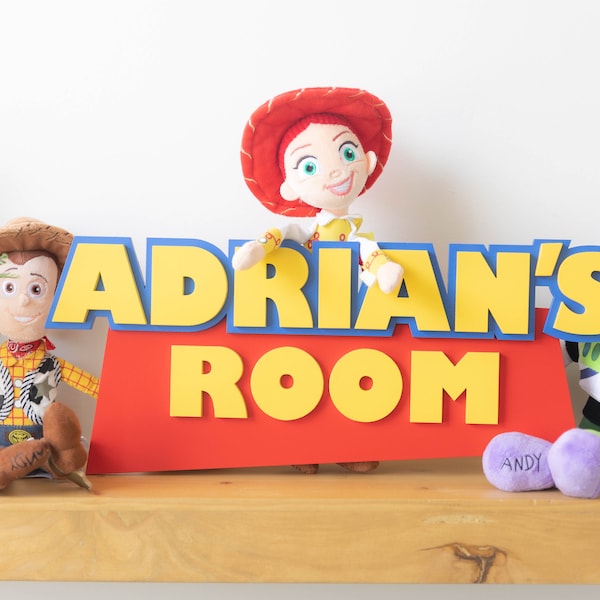Toy Story Inspired Room Sign l Wooden Sign l Nursery Sign l Kid's Room l Room Decor l Toy Story