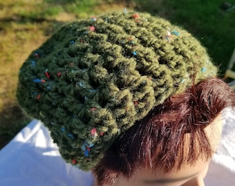 Women's Crochet Slouchy Beanie