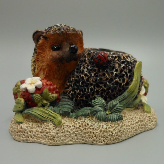 Vintage Hedgehog Collectible Innovations Bramble & Clover Etsy