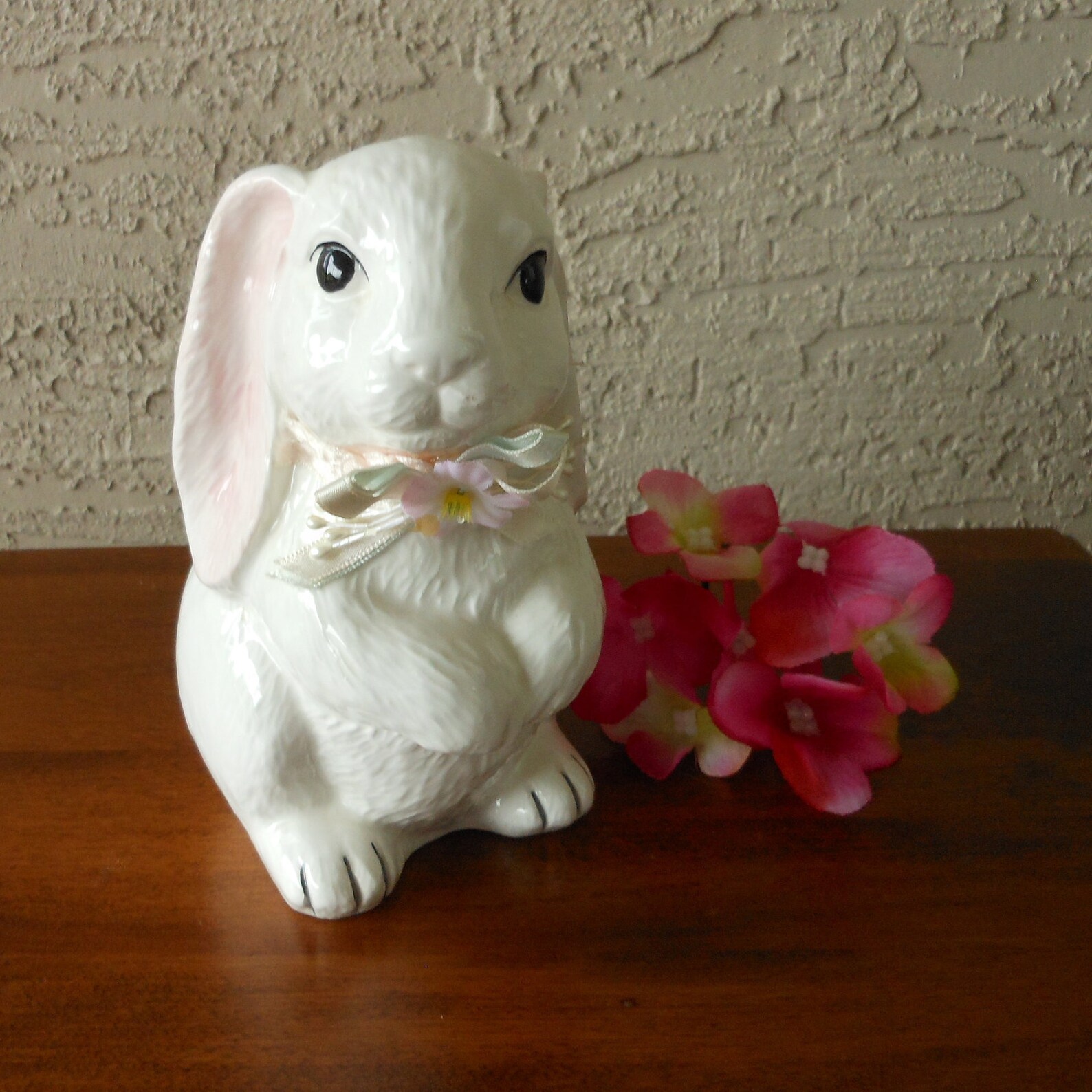 Ceramic Rabbit Bunny Pincushion House of Lloyd Vintage 1989 Etsy UK