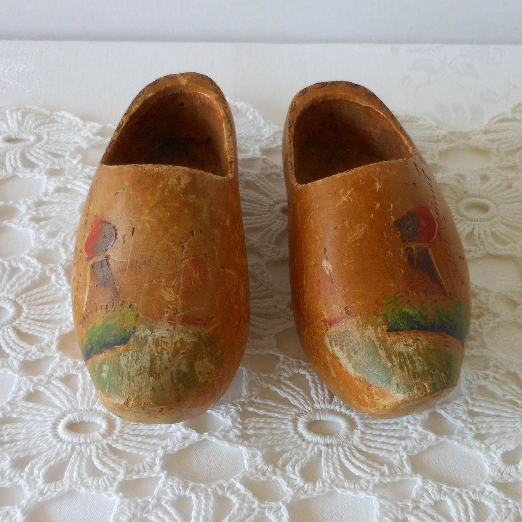 Clipart Of Dutch Shoes Costume