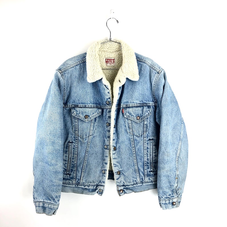 levi sherpa jacket sizing
