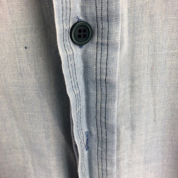 Vintage 70s Campus Button Down Whimpy Drawing Sz … - image 5