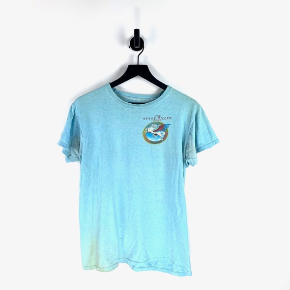 Vintage 1970s Willie Nelson Unicorn T Shirt Size M