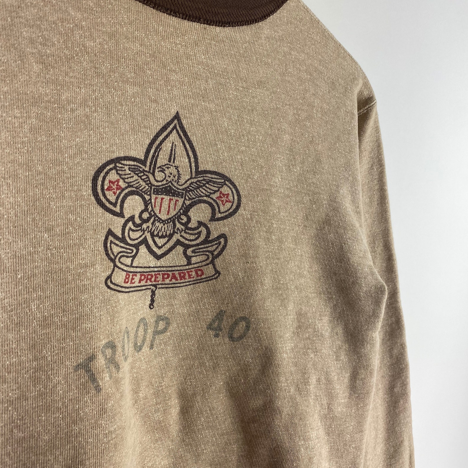 Vintage 1940s Boy Scout Sweater Sweatshirt Sz 38 BSA Troop 40 | Etsy