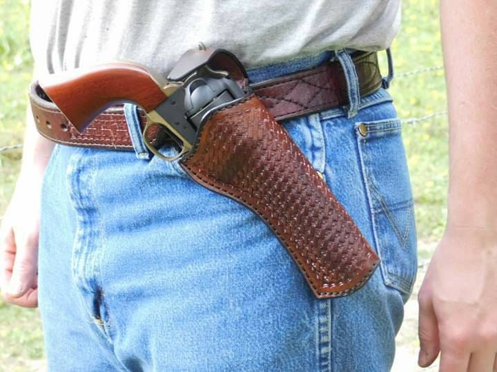 Cross Draw Western Holster