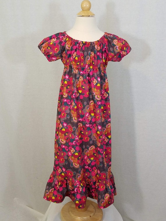 blue dress for baby girl Peasant Dress - Casual Medieval Attire