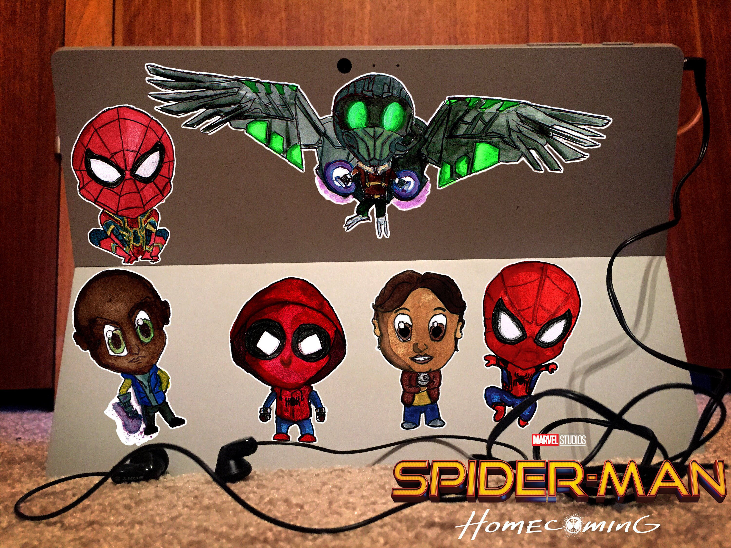 spiderman homecoming drawing penc spiderman homecoming drawing penc