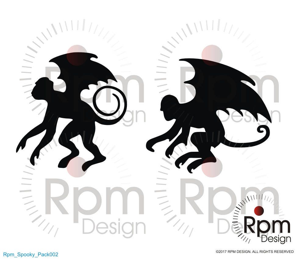 Free Free Flying Monkey Svg 670 SVG PNG EPS DXF File