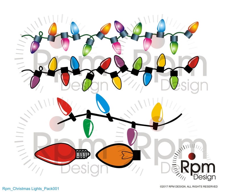 Download Christmas Lights SVG Christmas Bulbs SVG Christmas svg | Etsy