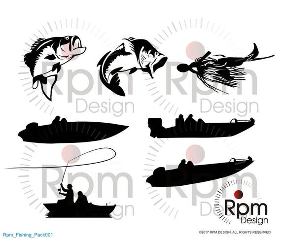 Download Fishing Svg File Fishing Bass Boat Fish Bass Boat Fly Fishing Cnc Laser Cricut Silhouette Cuttable