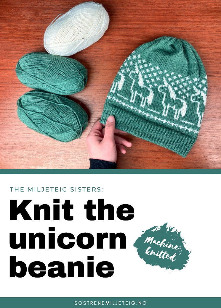 Knitting Machine Beanie Pattern – The Double Stranded Beanie
