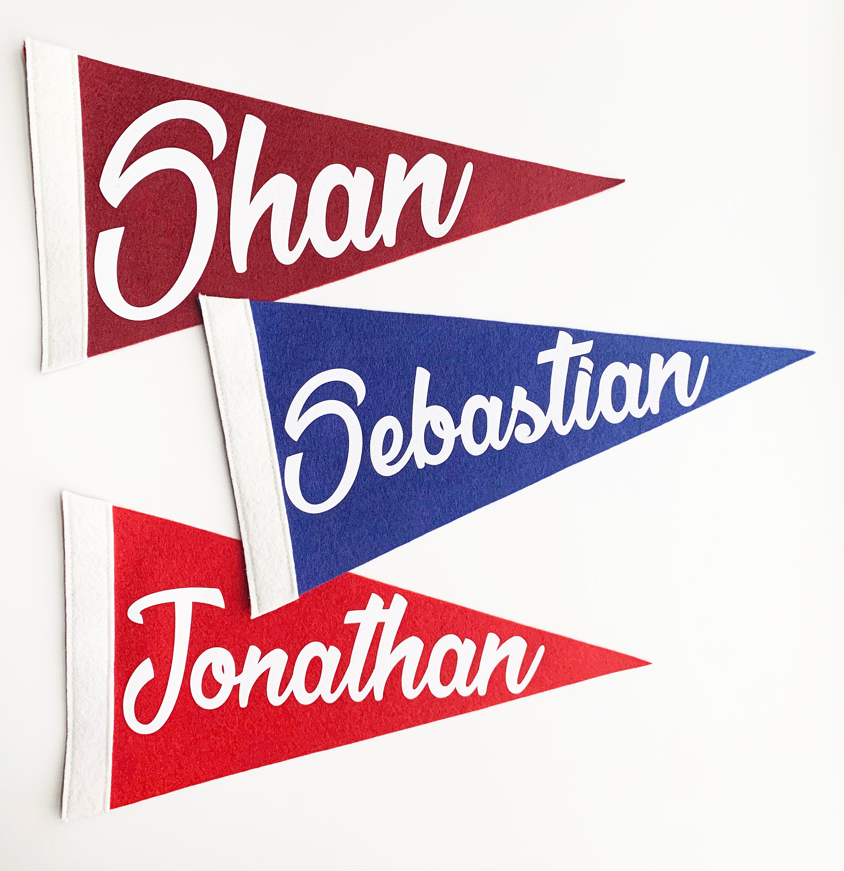 Custom Name Pennant Etsy UK