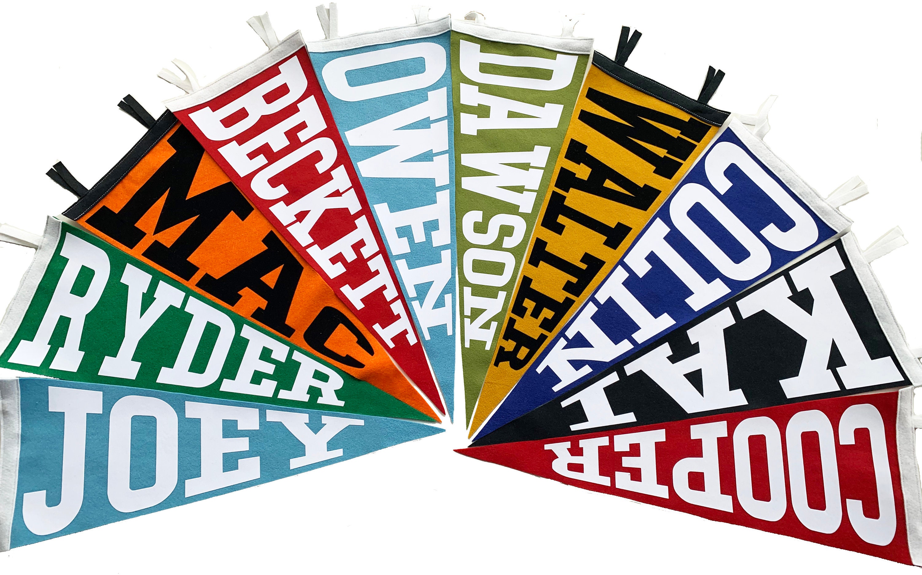 Grand Fanion de Nom Personnalisé