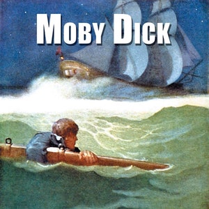 Moby Dick (Herman Melville) - Canvas Art Print