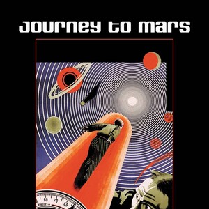 Journey to Mars (Jules Verne) - Canvas Art Print