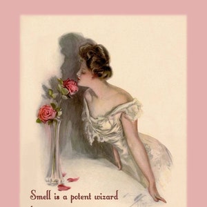 Smell (Helen Keller) - Canvas Art Print
