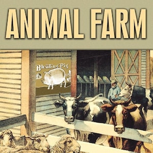 Animal farm (George Orwell) - Canvas Art Print
