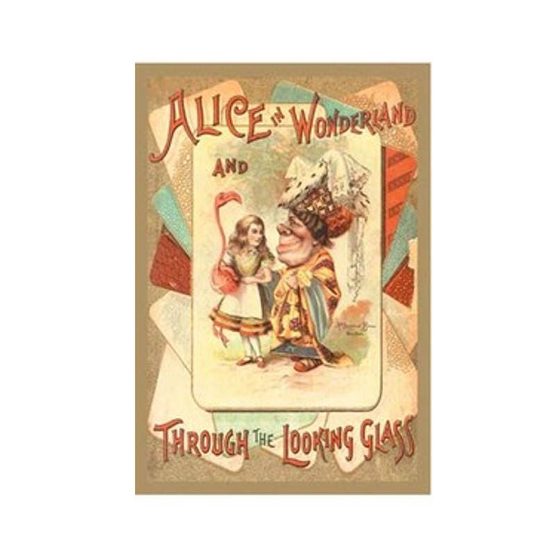 Canvas Art Print - Alice in Wonderland – Through the Looking-glass - Etsy