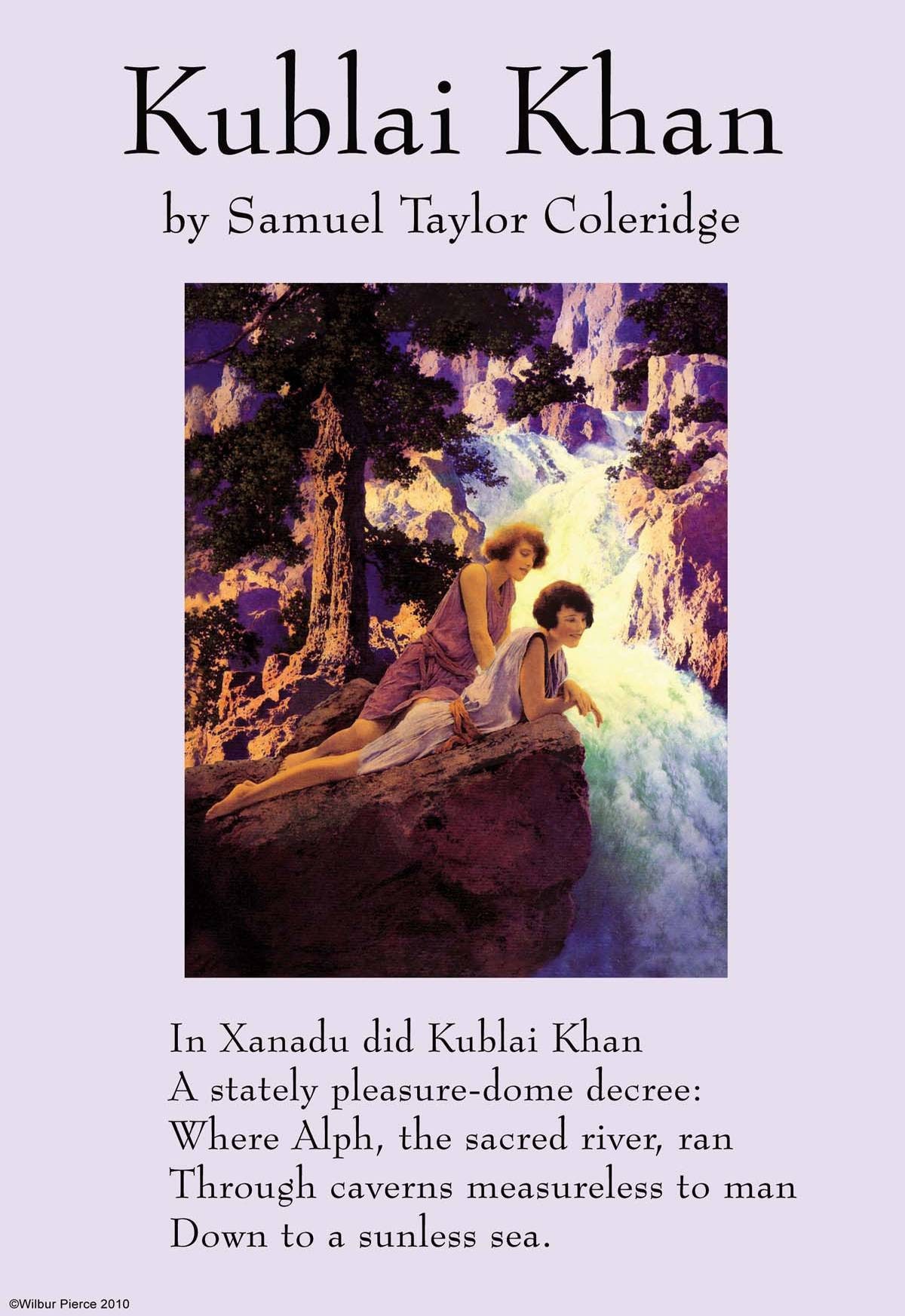 Kublai Khan samuel Taylor Coleridge Canvas Art Print Etsy UK