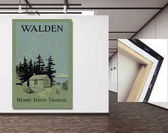 Walden (Henry David Thoreau) Canvas Art Print
