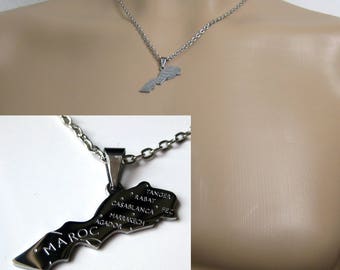 Man Morocco N2630 stainless steel necklace