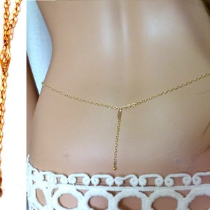 Chain size gold plated gold filled N2553 image 2