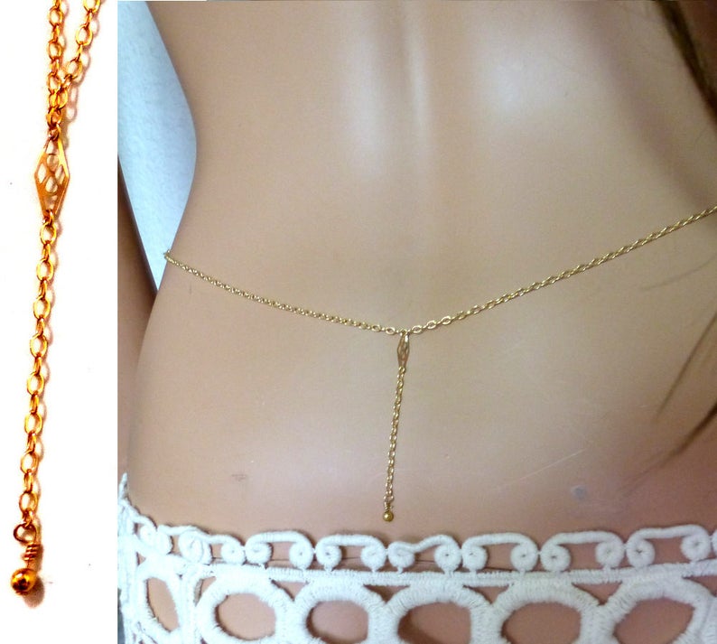 Chain size gold plated gold filled N2553 image 2