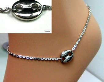 Stainless steel N3591 Anklet