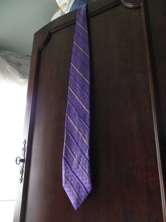 Striped Silk Necktie