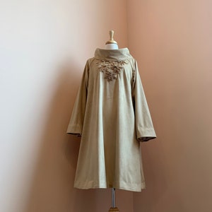 Trapeze Beige Dress - Etsy