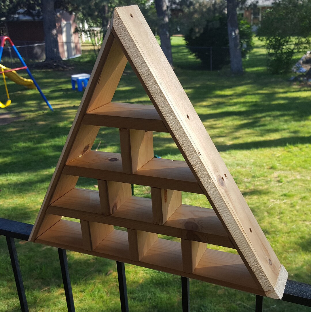 Stone Storage Rack Triangle Triangle Crystal Shelf - Etsy